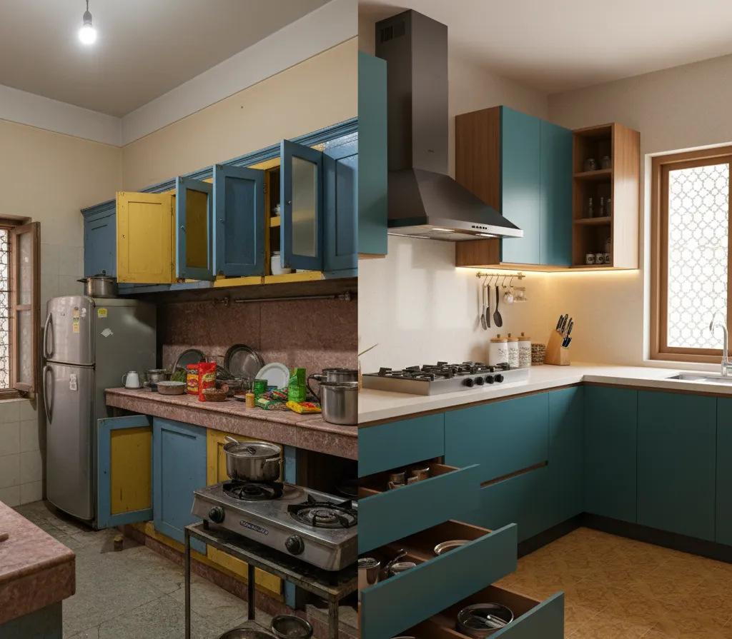 #Kitchen Design #Modular Kitchen #Interior Design #Home Improvement