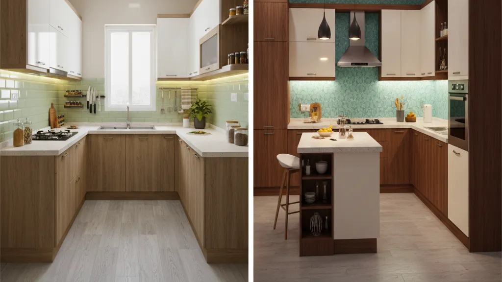 #Kitchen Design #Modular Kitchen #Interior Design #Home Improvement