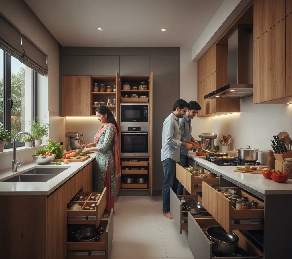 #Kitchen Design #Modular Kitchen #Interior Design #Home Improvement
