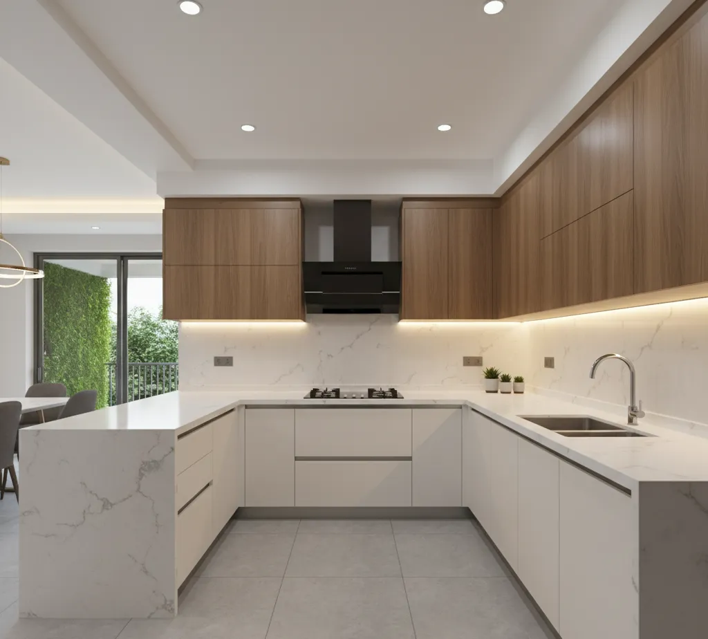 #Kitchen Design #Modular Kitchen #Interior Design #Home Improvement