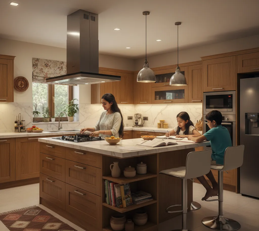 #Kitchen Design #Modular Kitchen #Interior Design #Home Improvement