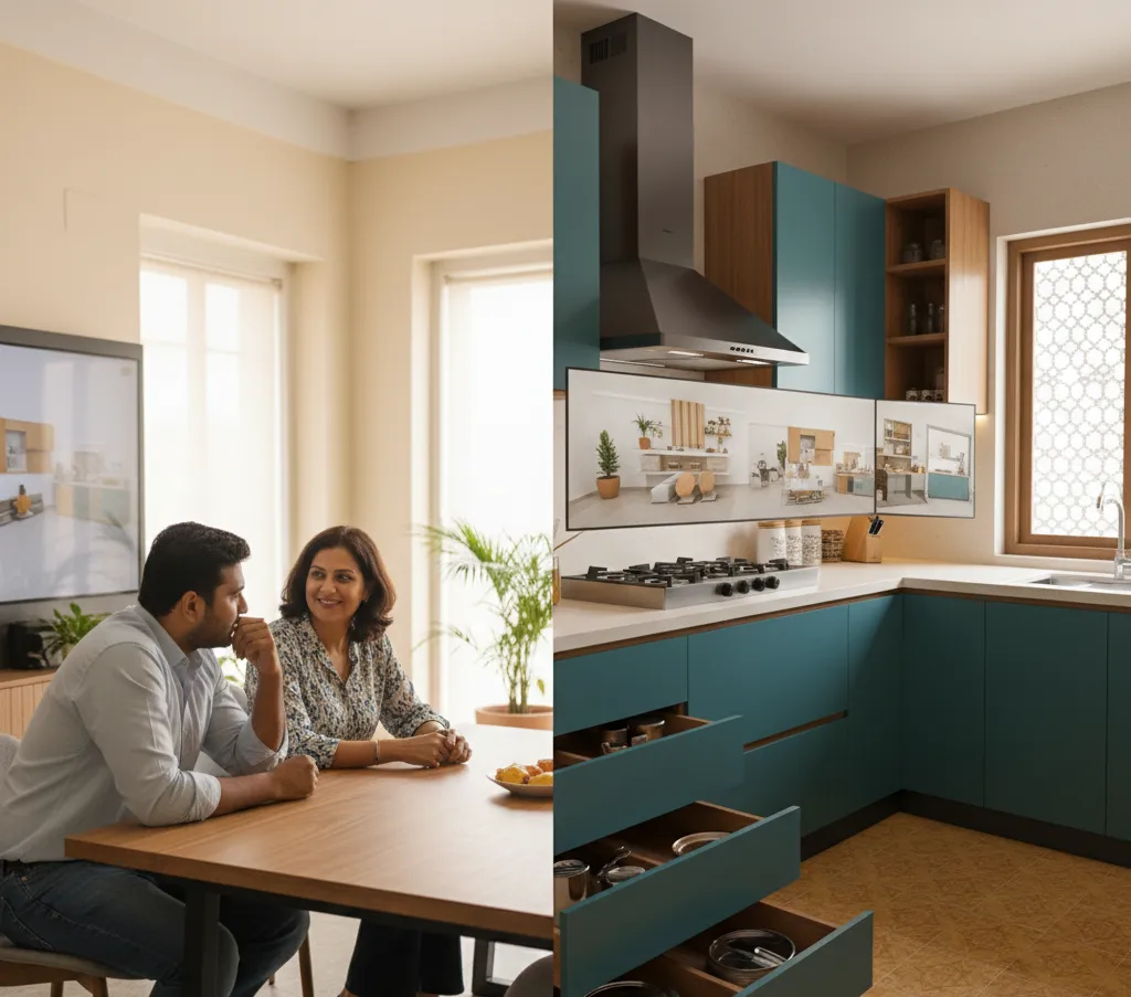 #Kitchen Design #Modular Kitchen #Interior Design #Home Improvement