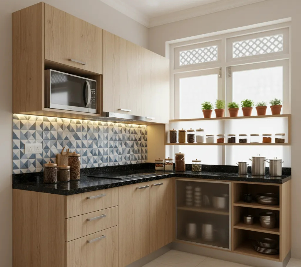 #Kitchen Design #Modular Kitchen #Interior Design #Home Improvement