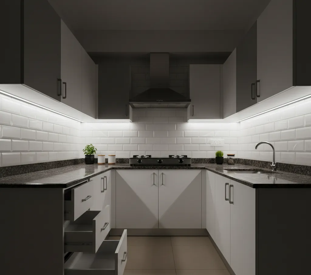 #Kitchen Design #Modular Kitchen #Interior Design #Home Improvement
