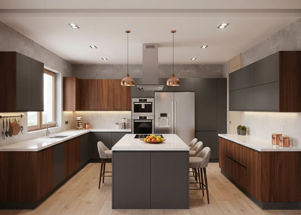 #Kitchen Design #Modular Kitchen #Interior Design #Home Improvement