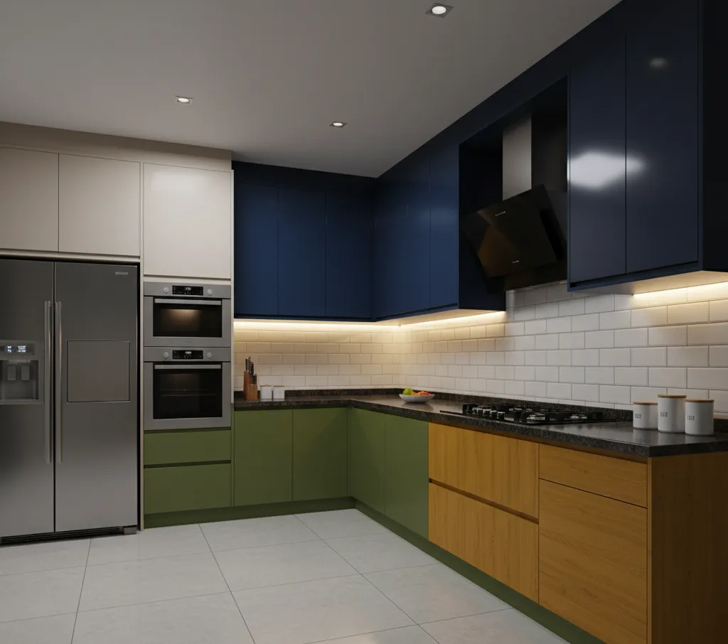 Kitchen Design #Modular Kitchen #Interior Design #Home Improvement