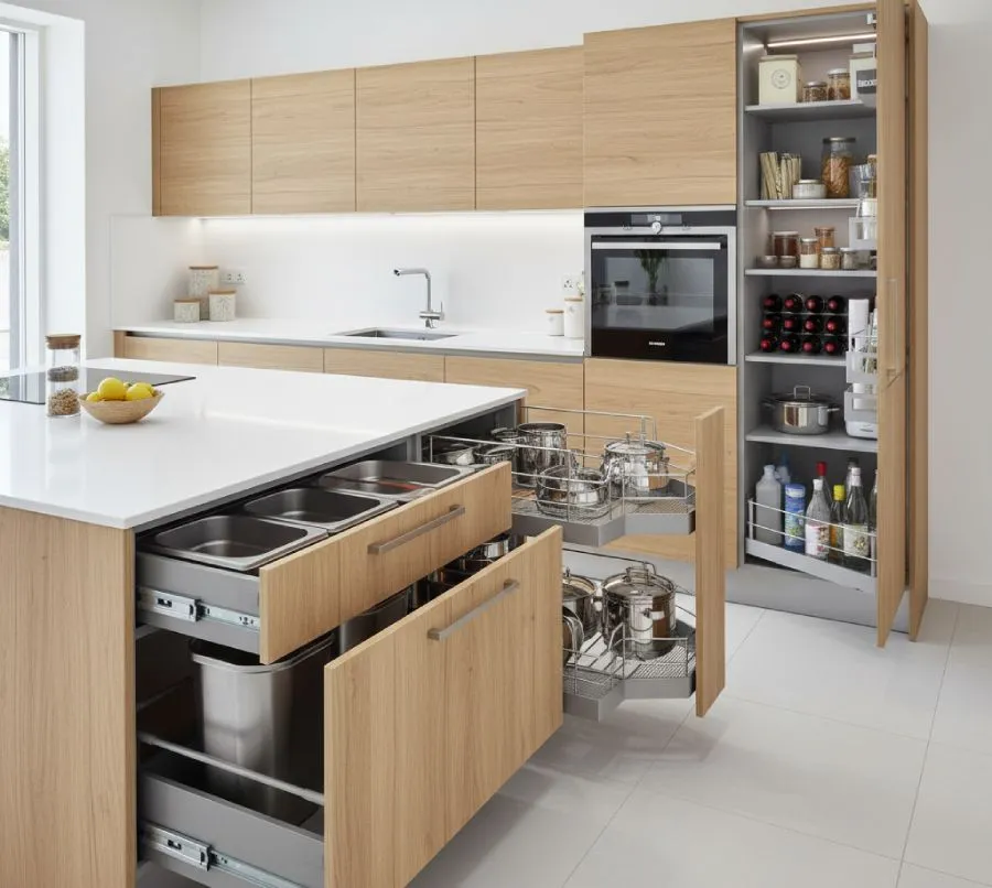 Kitchen Design #Modular Kitchen #Interior Design #Home Improvement