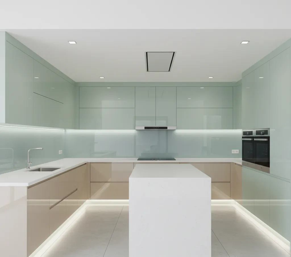 Kitchen Design #Modular Kitchen #Interior Design #Home Improvement