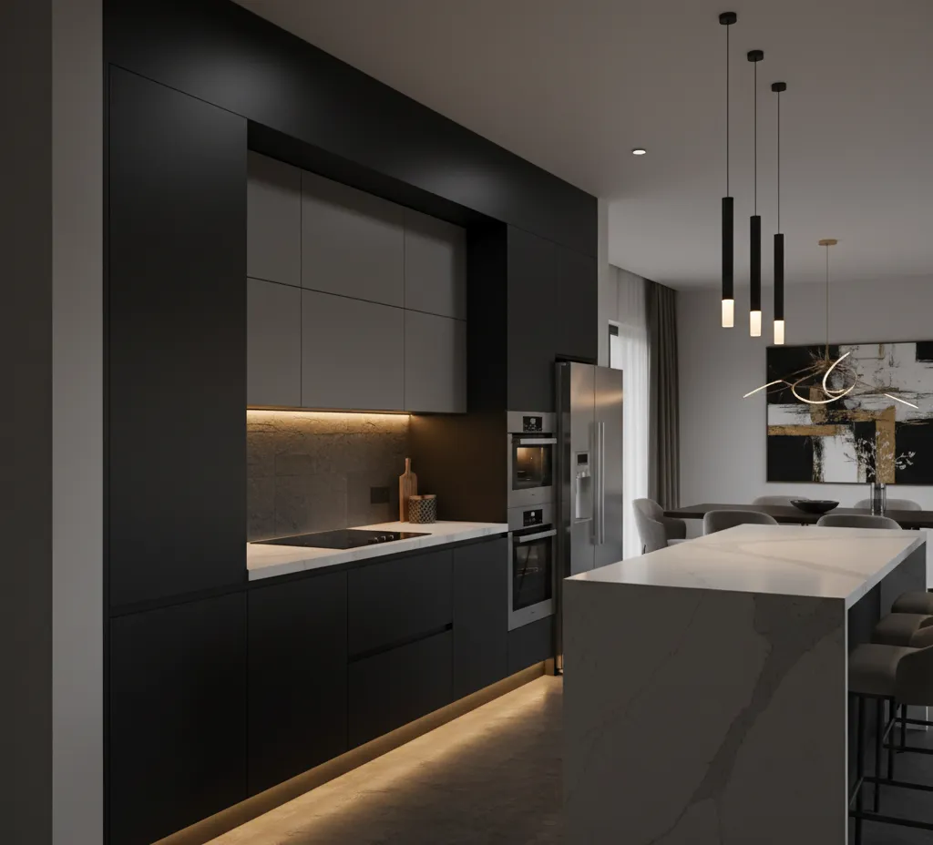 Kitchen Design #Modular Kitchen #Interior Design #Home Improvement