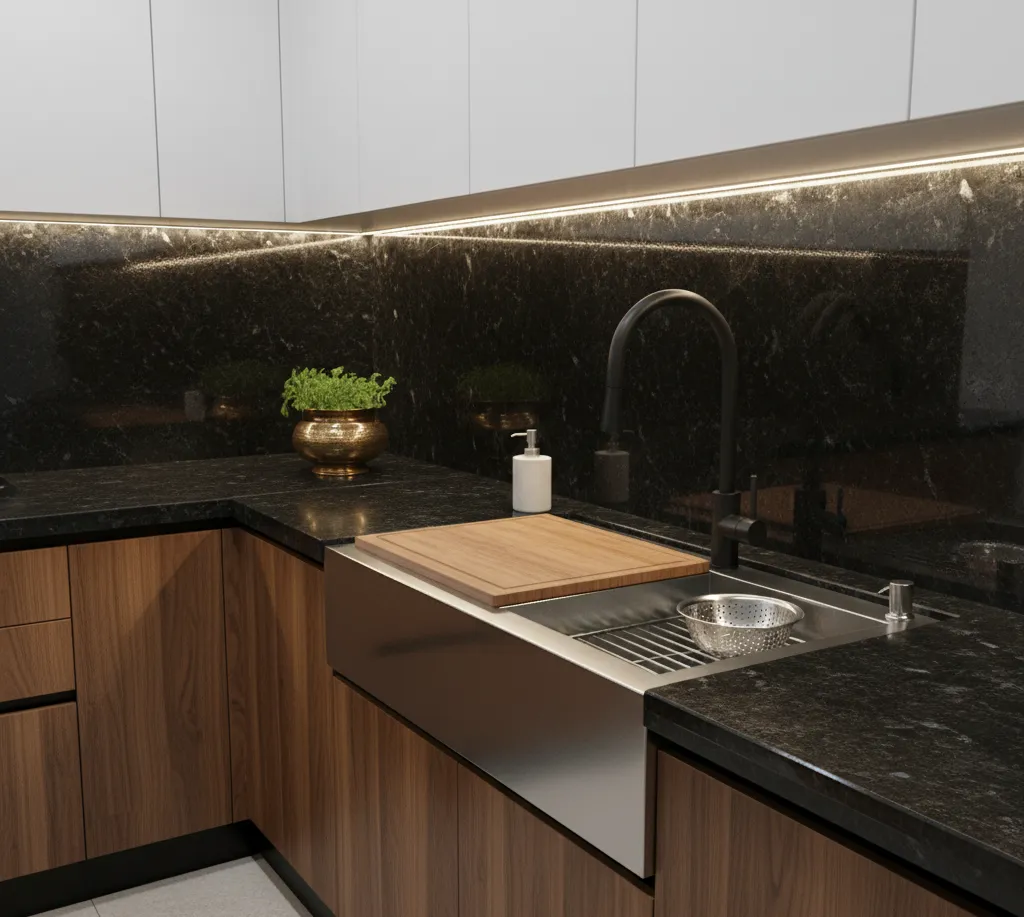 Kitchen Design #Modular Kitchen #Interior Design #Home Improvement