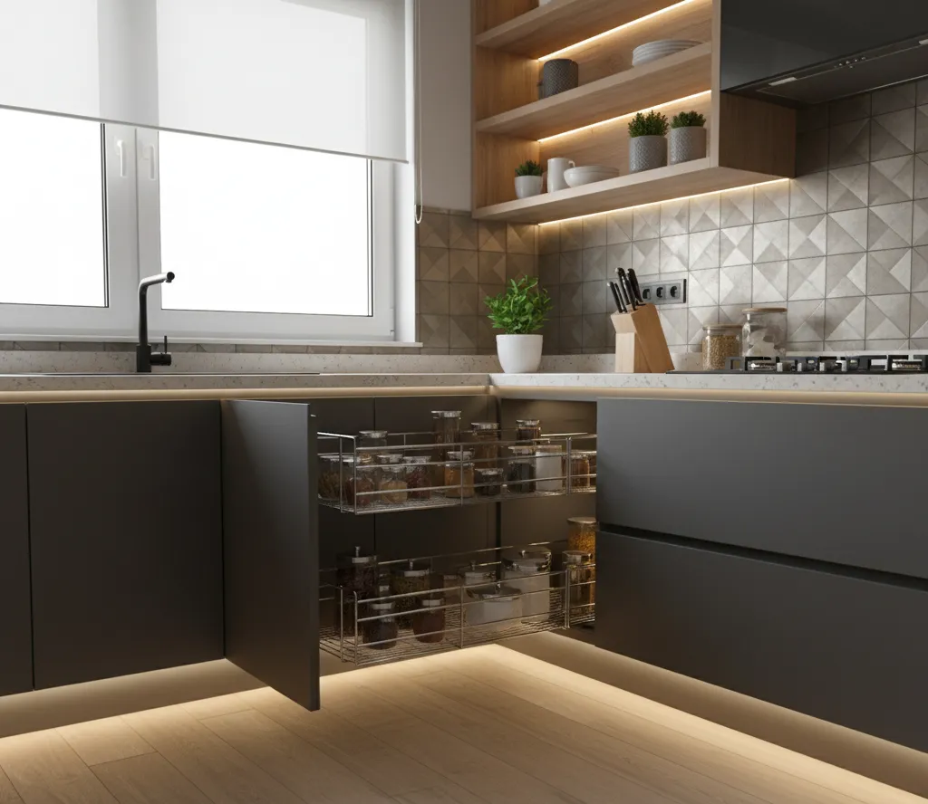 Kitchen Design #Modular Kitchen #Interior Design #Home Improvement
