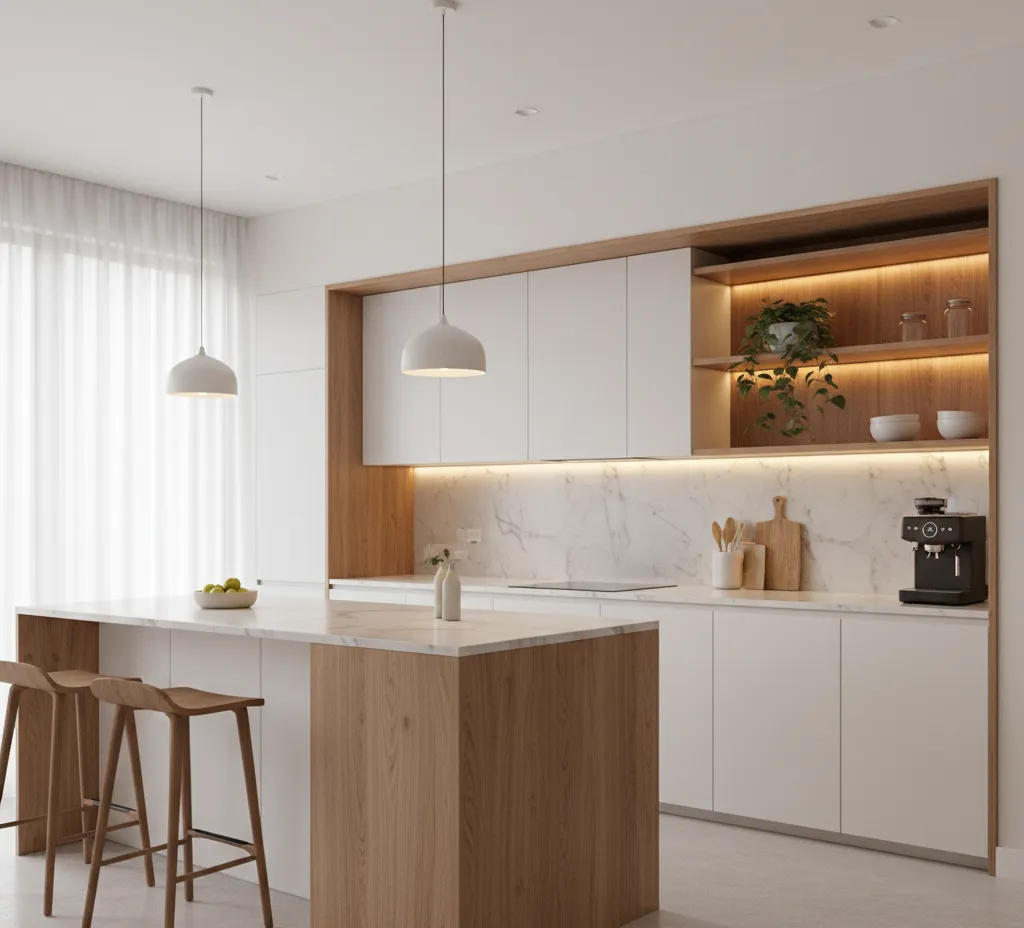 Kitchen Design #Modular Kitchen #Interior Design #Home Improvement