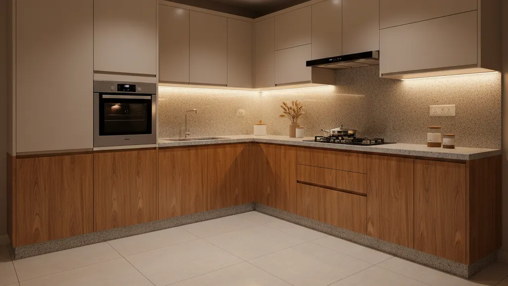 Sunmica Design for Kitchen Cabinets: Latest Trends in Indian Homes