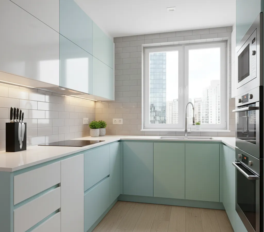 Kitchen Design #Modular Kitchen #Interior Design #Home Improvement