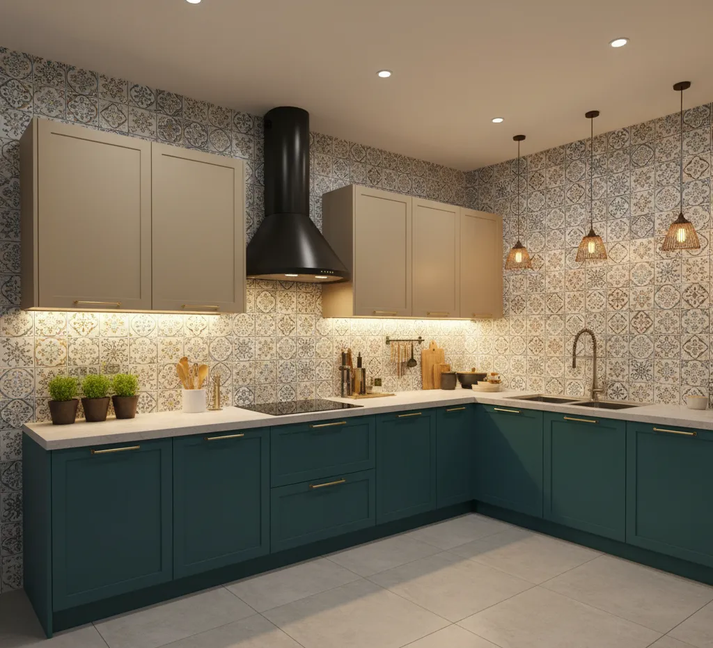 Kitchen Backsplash Ideas: Tiles, Glass & More for Indian Kitchens
