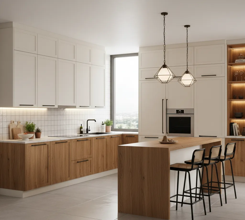 Kitchen Design #Modular Kitchen #Interior Design #Home Improvement