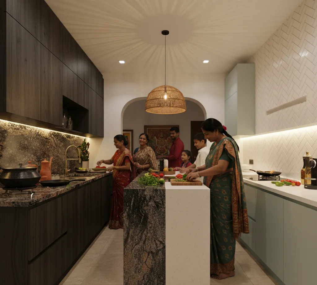Kitchen Design #Modular Kitchen #Interior Design #Home Improvement