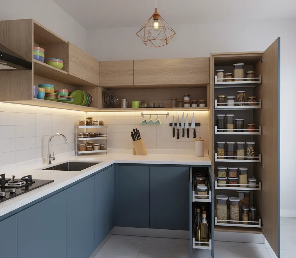 Kitchen Design #Modular Kitchen #Interior Design #Home Improvement
