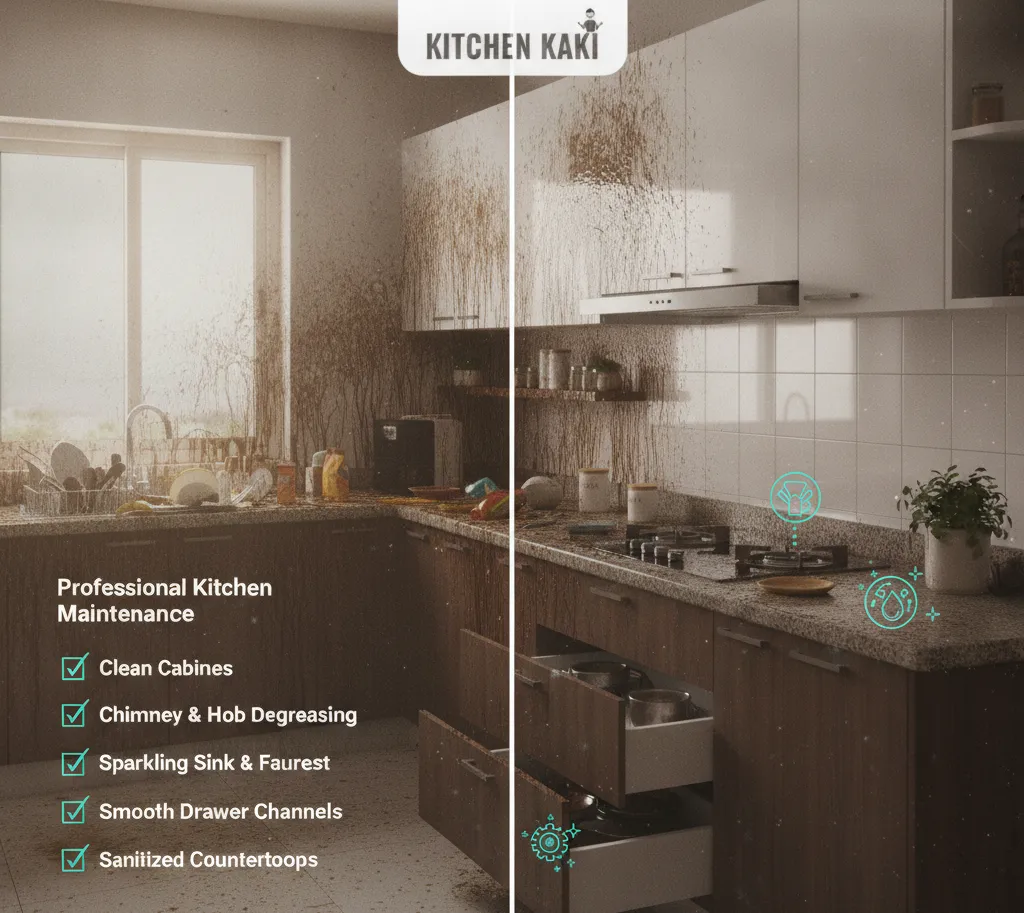 Kitchen Design #Modular Kitchen #Interior Design #Home Improvement