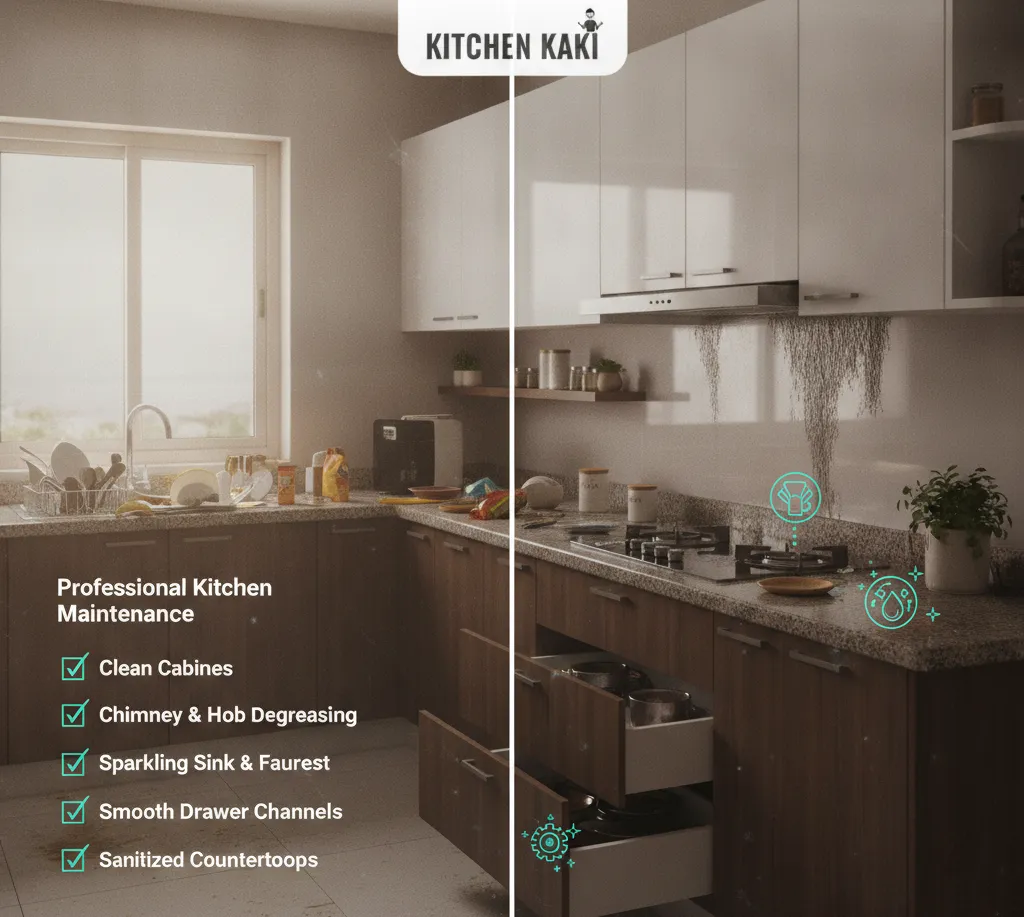 Kitchen Design #Modular Kitchen #Interior Design #Home Improvement