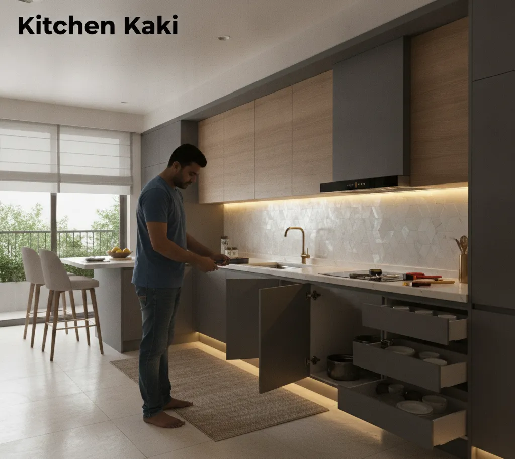Kitchen Design #Modular Kitchen #Interior Design #Home Improvement
