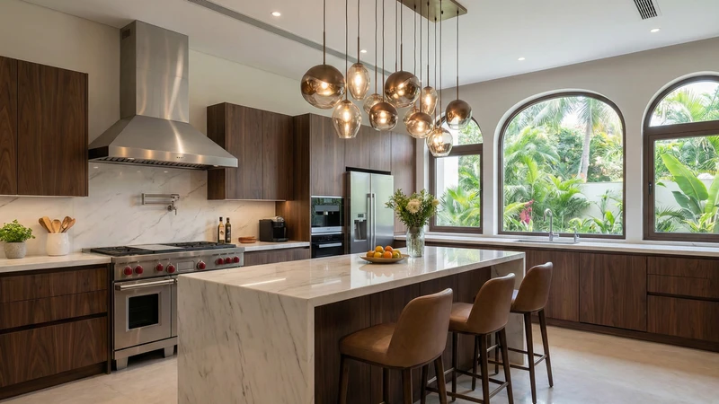 Island Kitchen Layout 1