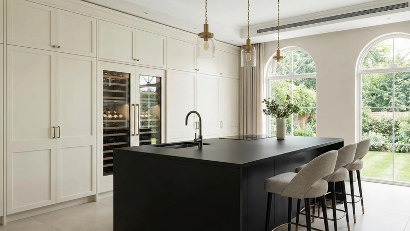 Island Kitchen Layout 2