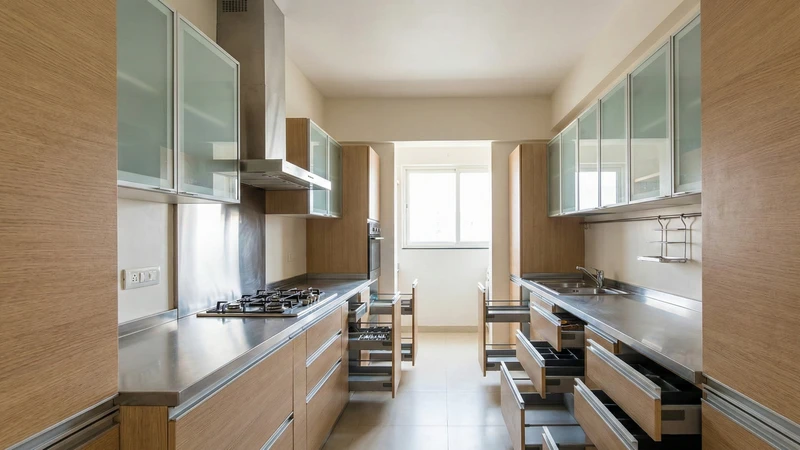 Parallel Kitchen Layout 1