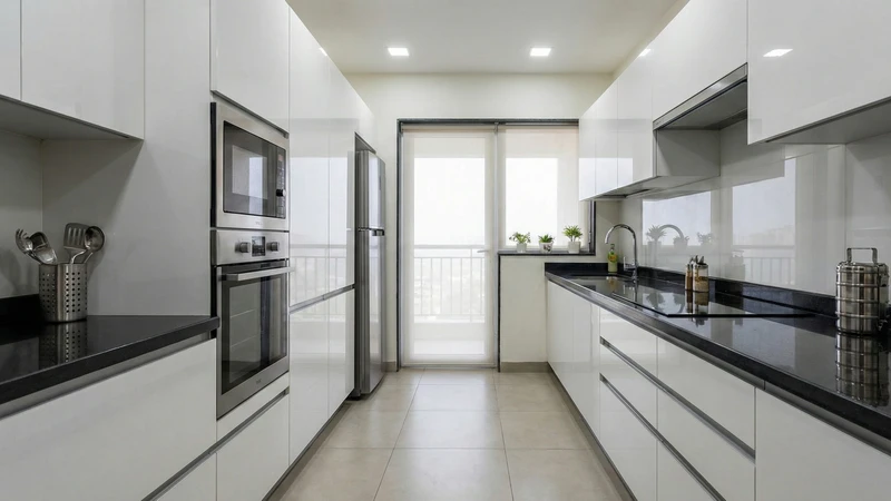 Parallel Kitchen Layout 2